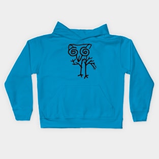 Owl trees Kids Hoodie